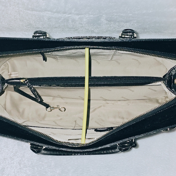 NWT Brahmin ONYX Finley Carryall - Picture 8 of 15